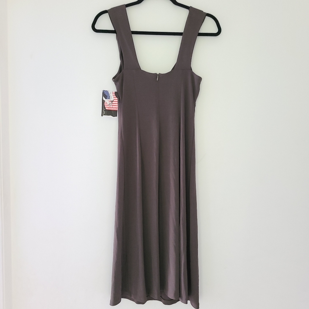 NWT NICOLE MILLER sleeveless midi dress - Picture 2 of 8